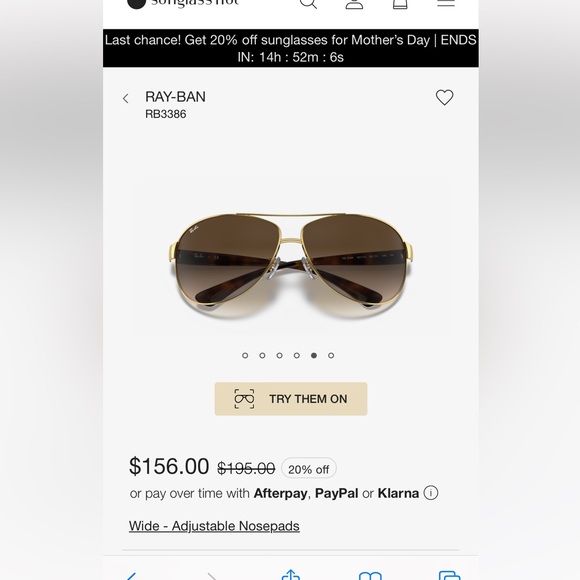 Like new Women’s Ray-Ban Aviator style sunglasses - Picture 14 of 16